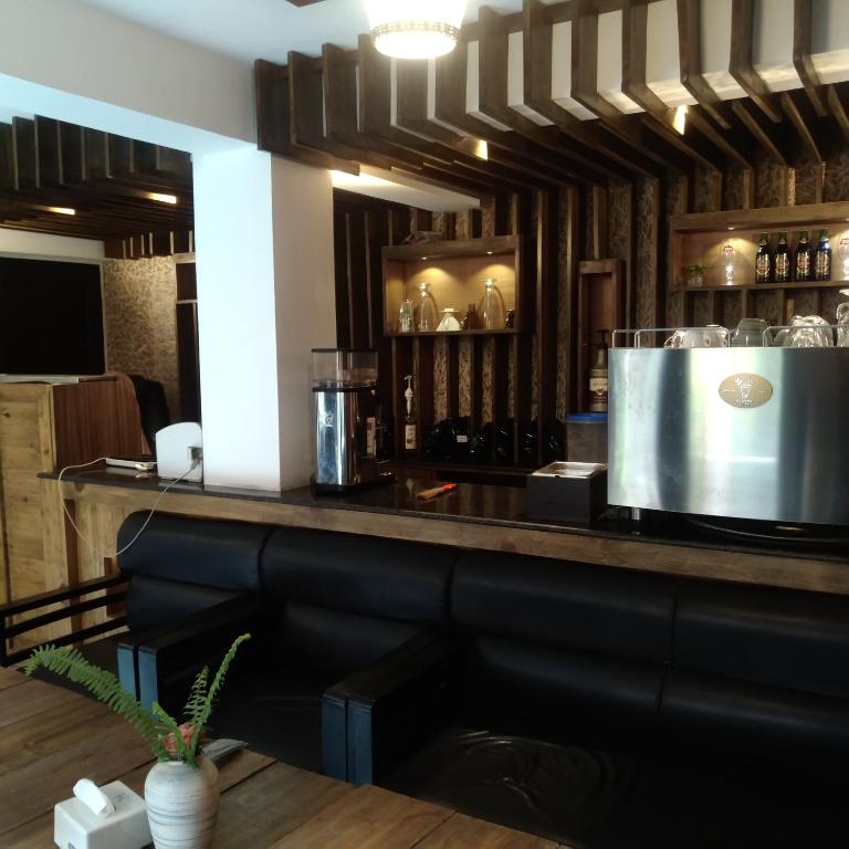 Kuchyň nebo kuchyňský kout v ubytování Kumari Guest House