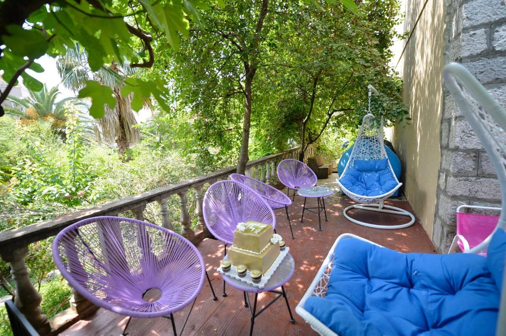 Zahrada ubytování Hotel Alkima