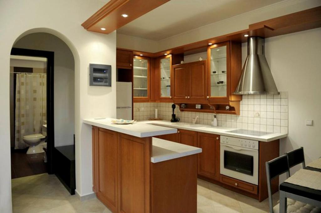 A cozinha ou kitchenette de Aerolithos