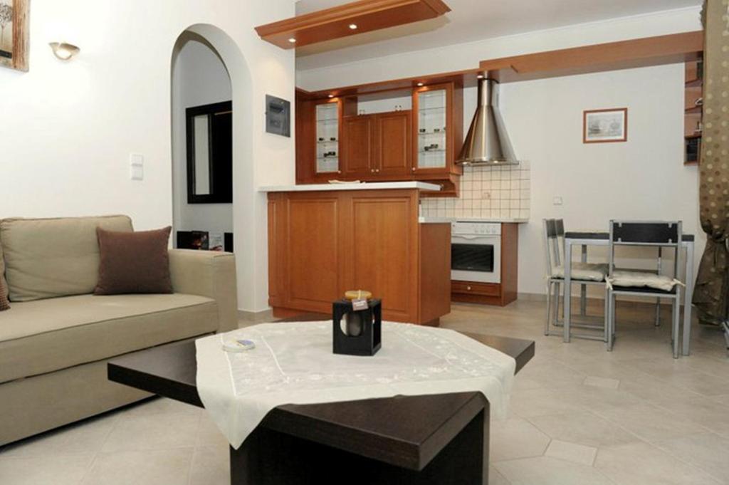 A cozinha ou kitchenette de Aerolithos