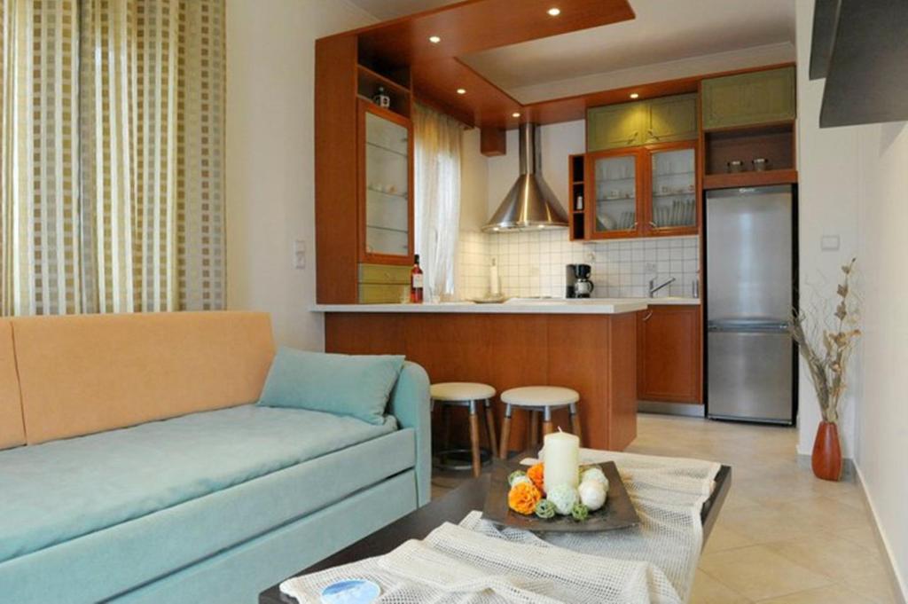 A cozinha ou kitchenette de Aerolithos