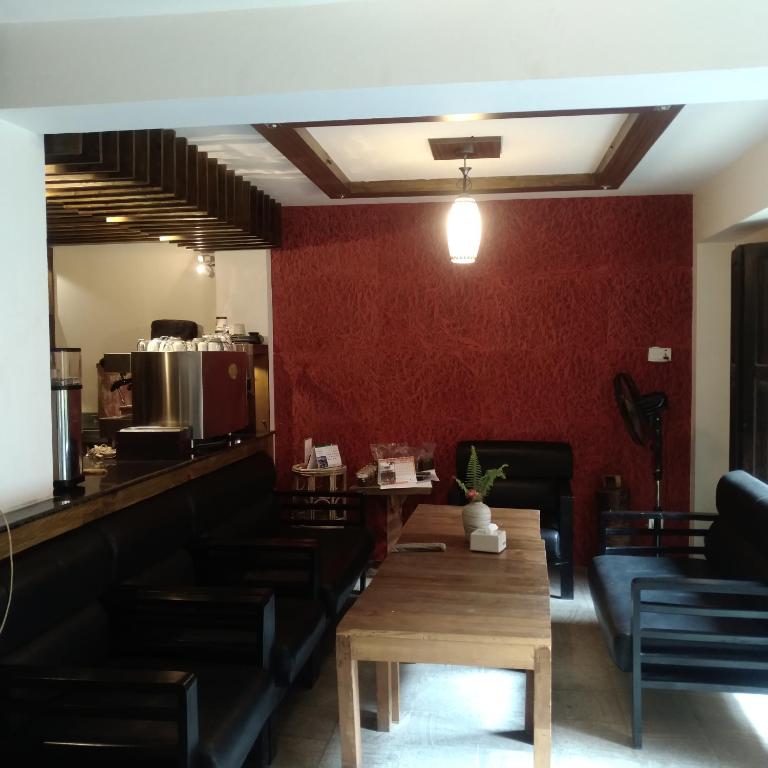 Kuchyň nebo kuchyňský kout v ubytování Kumari Guest House