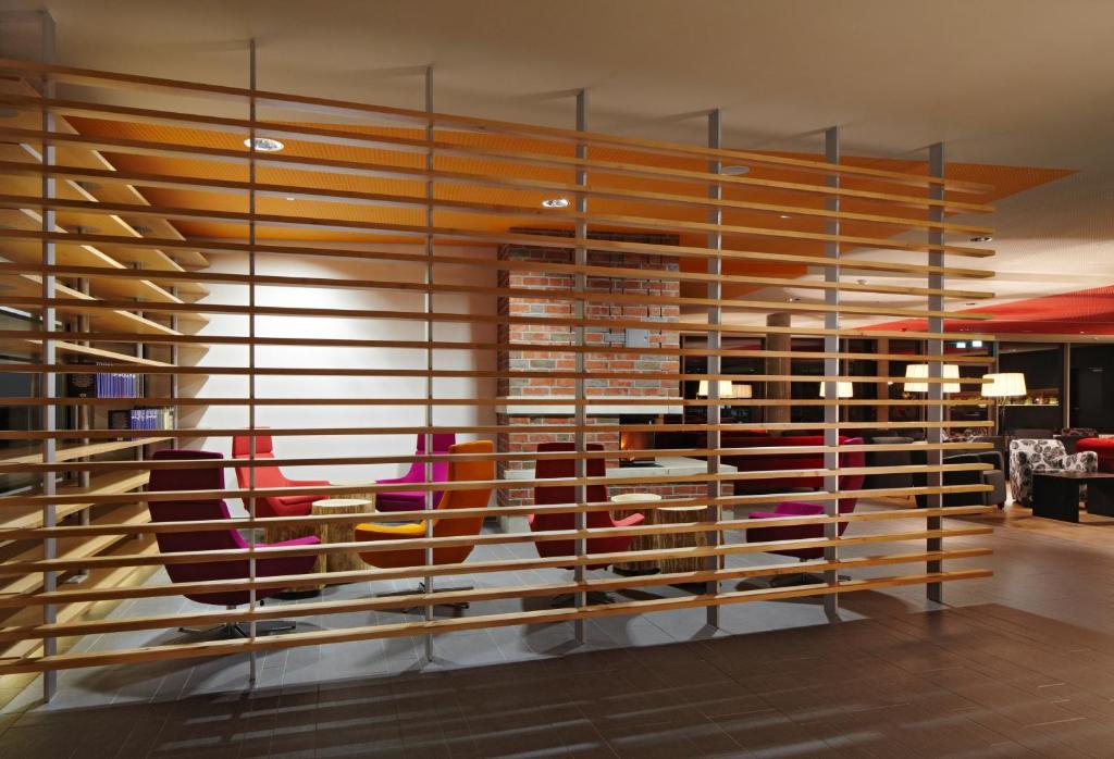 Ein Sitzbereich in der Unterkunft Spreewald Thermenhotel - Spreewald Therme GmbH