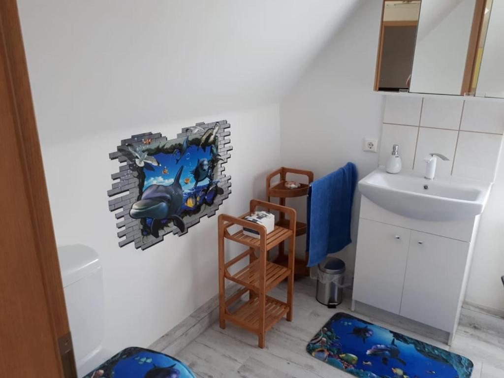 Galeriebild der Unterkunft Ferienwohnung Gänseblümchen in Wartenburg