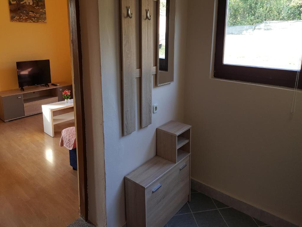 TV a/nebo společenská místnost v ubytování Apartment Stanko