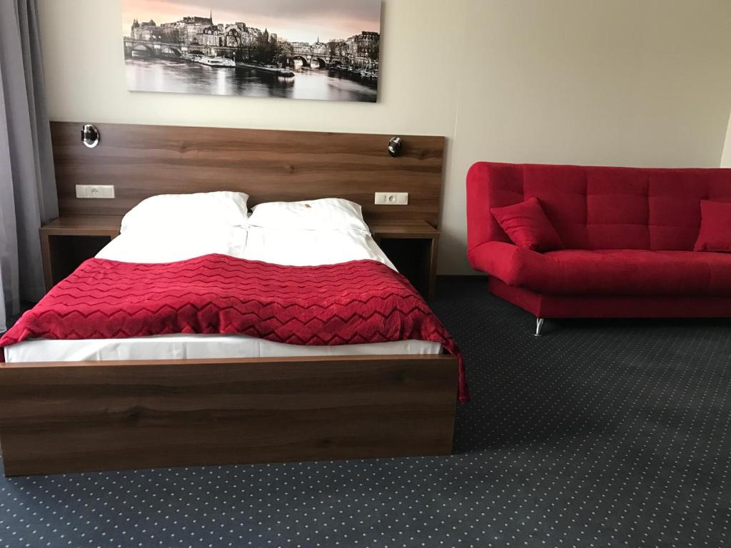 Postel nebo postele na pokoji v ubytování Hotel Europa