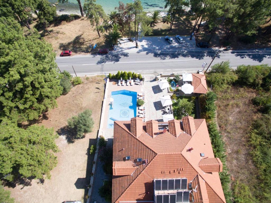 Bazén v ubytování Glikadi Hotel nebo v jeho okolí