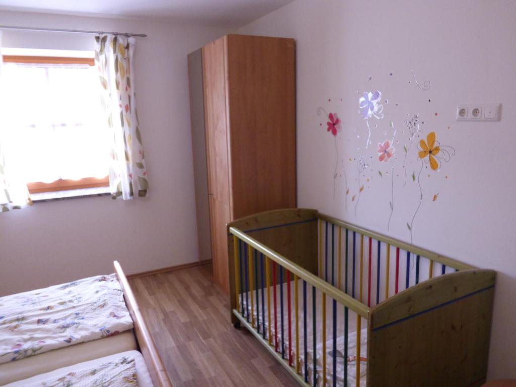 Postel nebo postele na pokoji v ubytování Gillingerhof