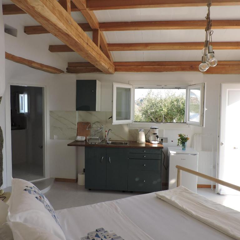 Kuchyňa alebo kuchynka v ubytovaní Luxury Suites Poseidon