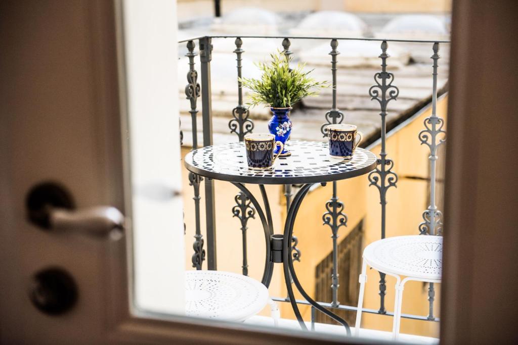 Balkón nebo terasa v ubytování Glamour Frida apartment