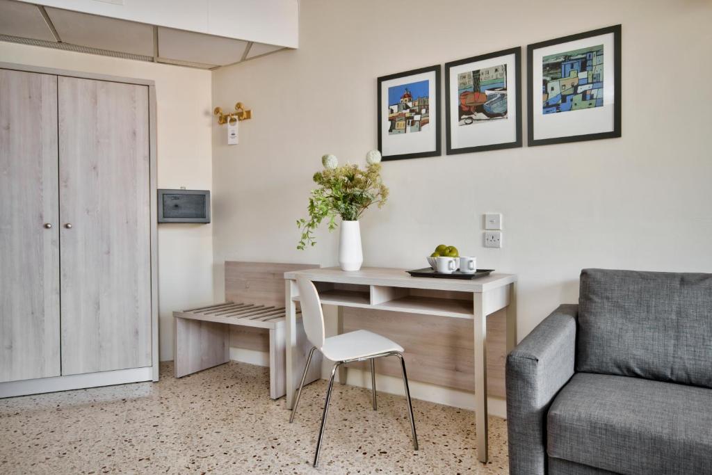 Posezení v ubytování Il Palazzin Hotel