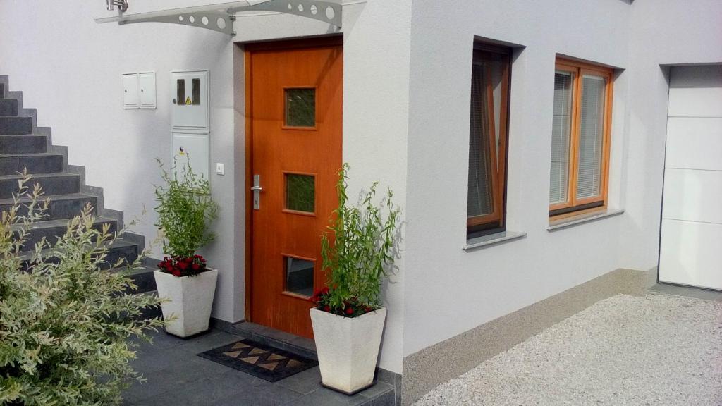 Zahrada ubytování Apartment Visak