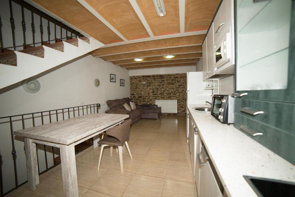 Kuchyň nebo kuchyňský kout v ubytování Casa Julia Graus