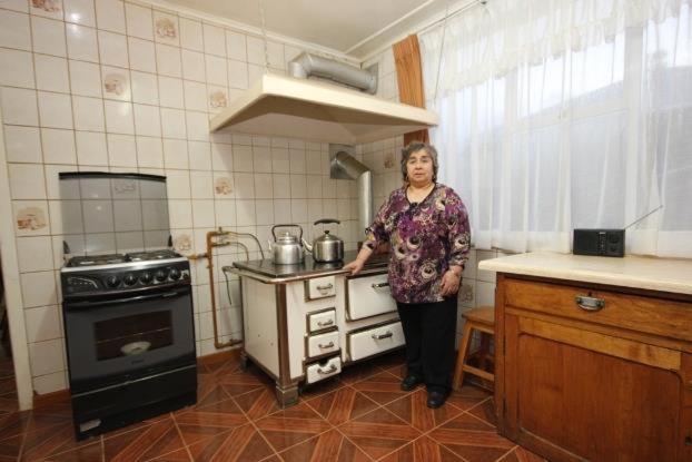 Kuchyň nebo kuchyňský kout v ubytování Residencial Tres Hermanos