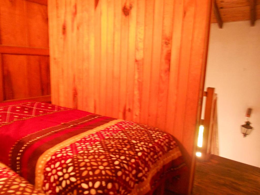 Postel nebo postele na pokoji v ubytování Cabañas los Venados