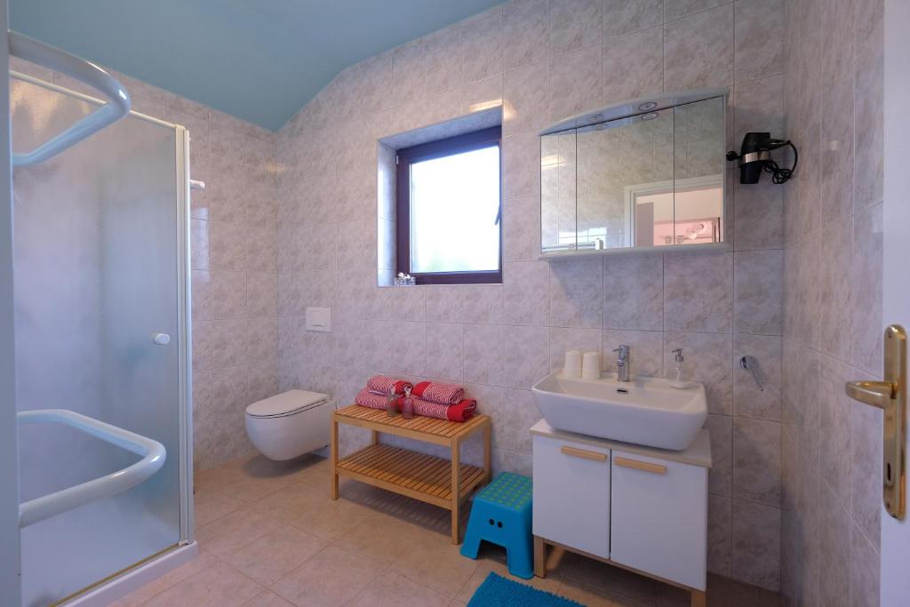 Koupelna v ubytování Holiday Home Kipo i Lunja