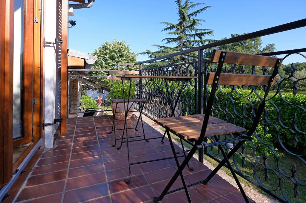 Balkón nebo terasa v ubytování Holiday Home Kipo i Lunja
