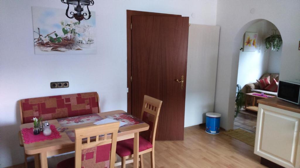 Posezení v ubytování Haus Ruf