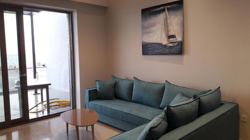 Posezení v ubytování Casa Bella Deluxe Apartments