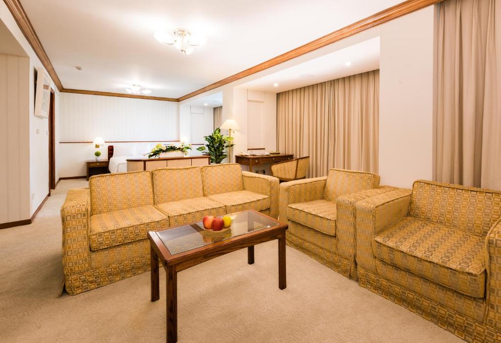 Posezení v ubytování Hotel Tainan