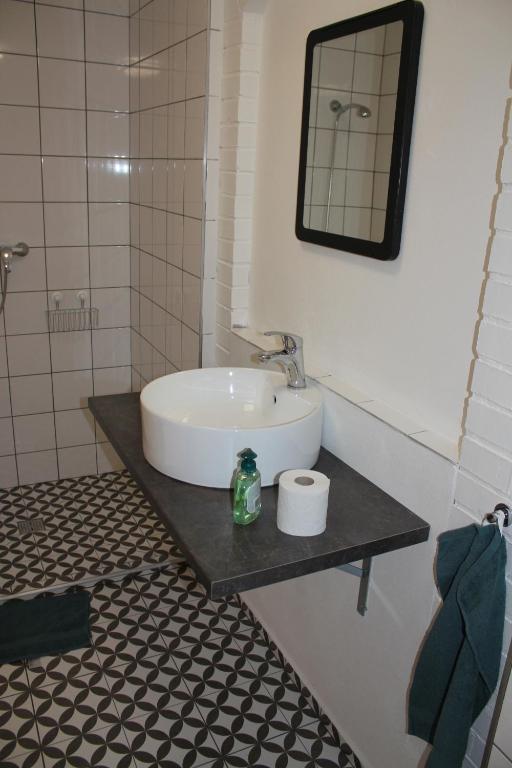 Koupelna v ubytování Apartmán Lípa Mikulov