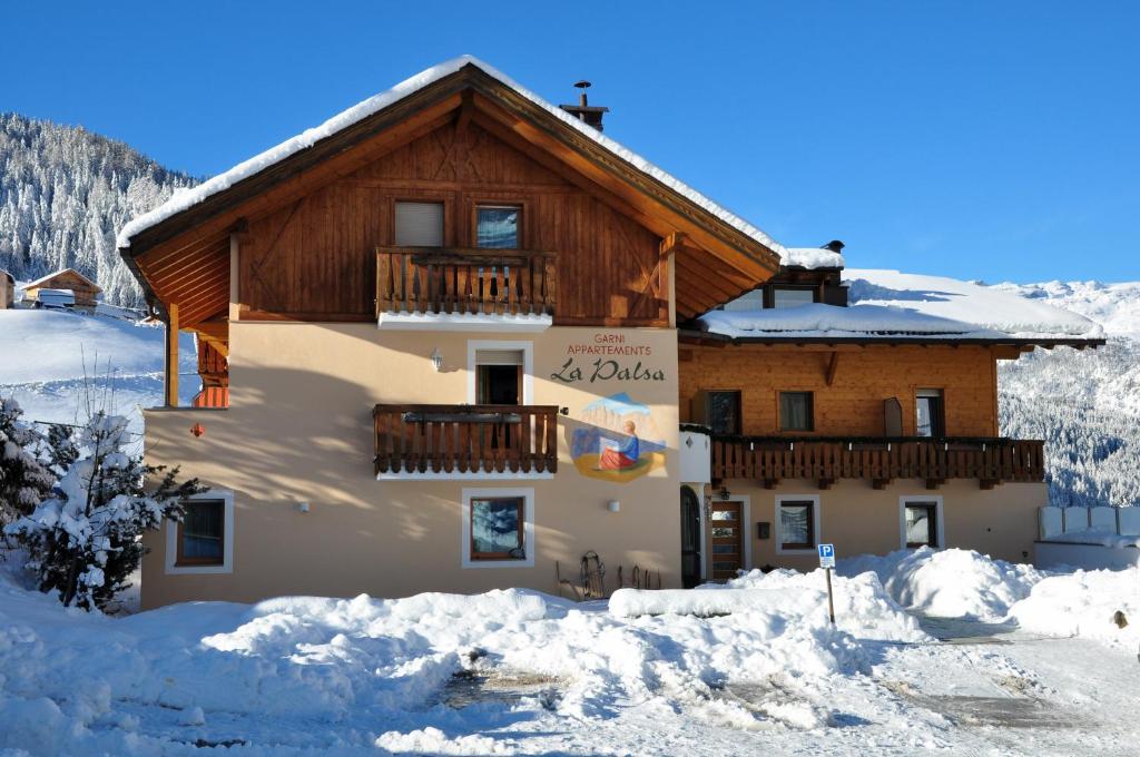 B&B Apartments La Palsa v zimě