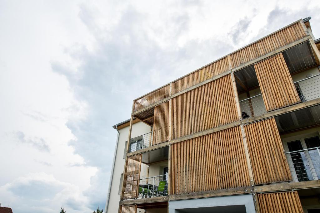 Budynek, w którym mieści się apartament