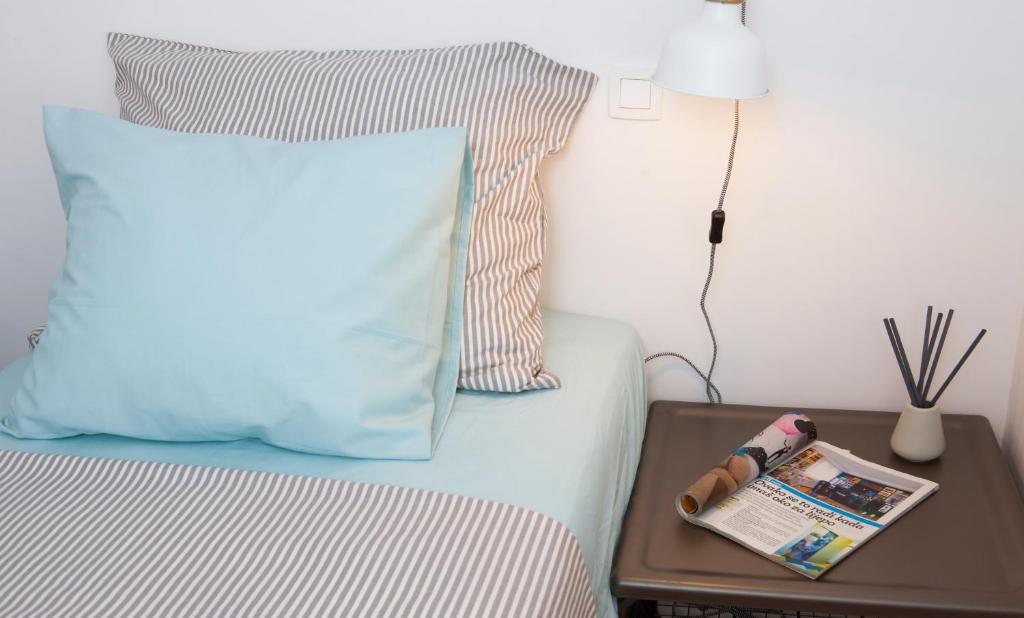 Posteľ alebo postele v izbe v ubytovaní Modern apartment near beach Split