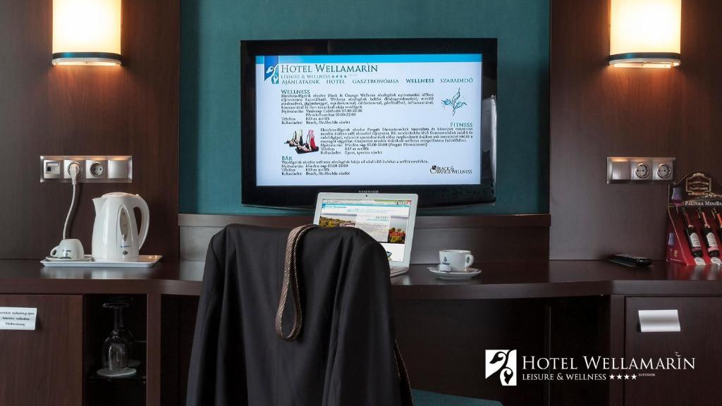 Certifikát, hodnocení, plakát nebo jiný dokument vystavený v ubytování Hotel Wellamarin