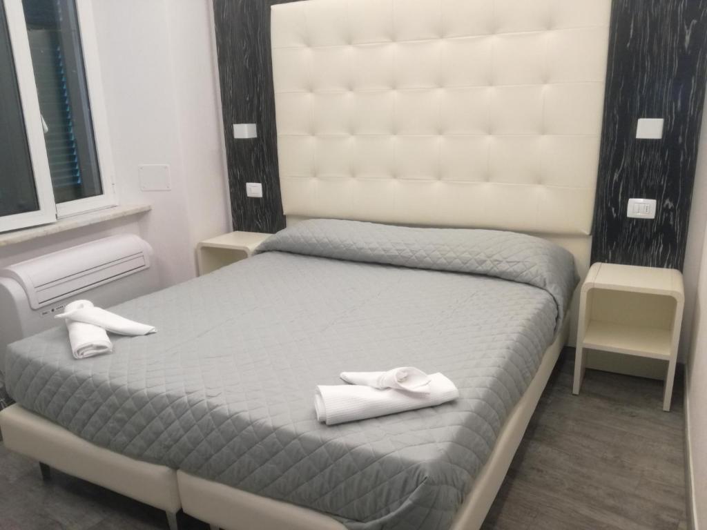 Postel nebo postele na pokoji v ubytování Zia Rita