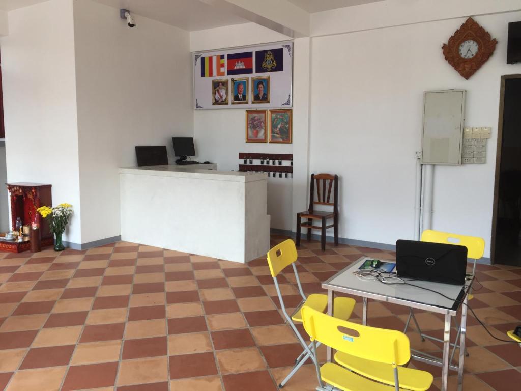 Μια τηλεόραση ή/και κέντρο ψυχαγωγίας στο Botoum Hostel