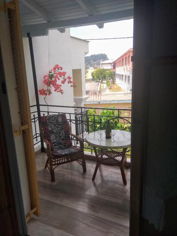 A balcony or terrace at Oasis