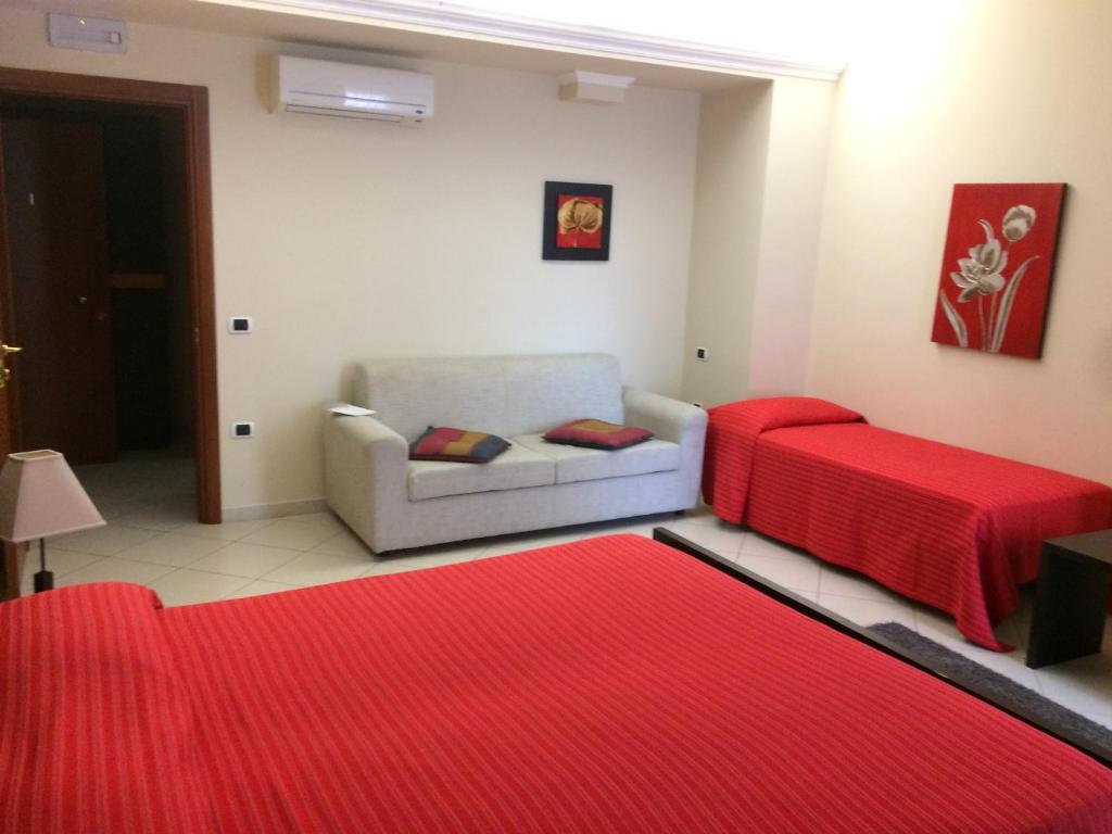 Postel nebo postele na pokoji v ubytování B&B Armony 111