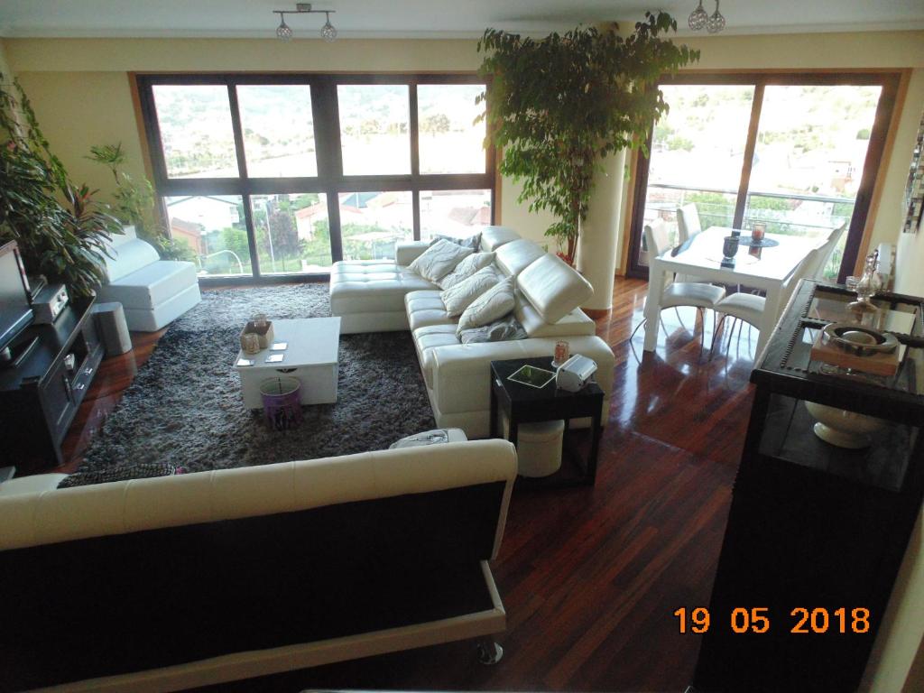 Posezení v ubytování Duplex grandes cristaleras impresionantes vistas