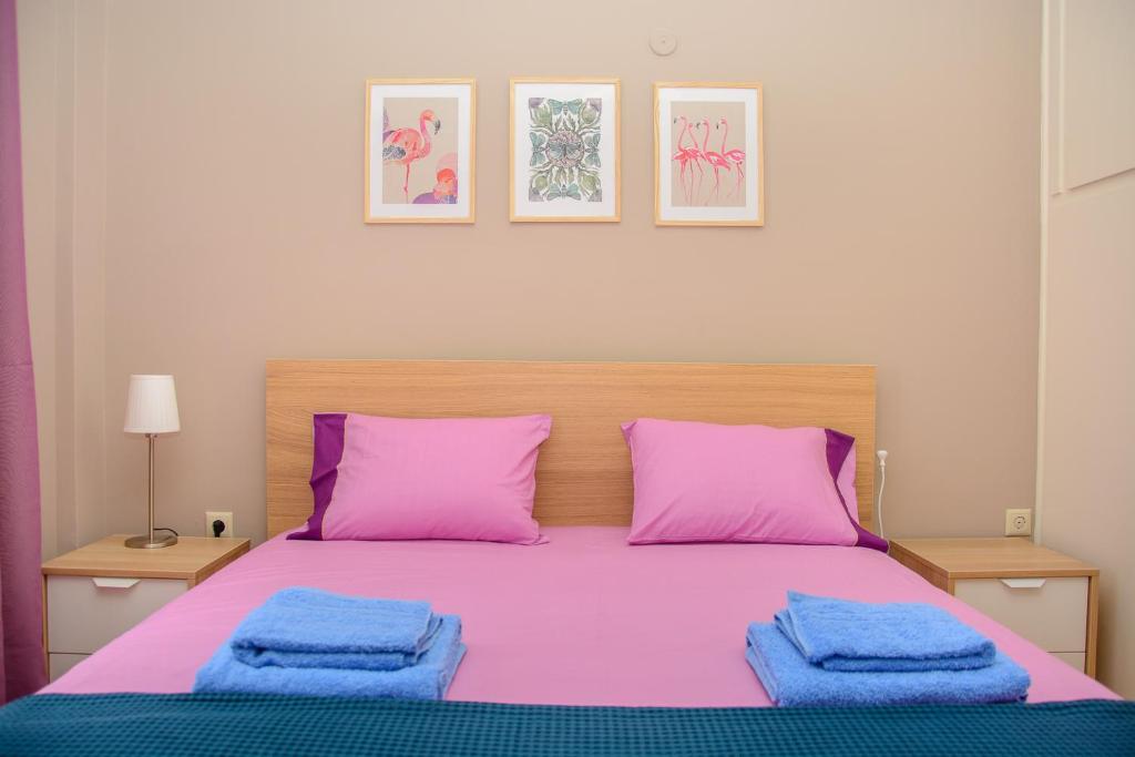 Posteľ alebo postele v izbe v ubytovaní Fully renovated and relaxing apartment