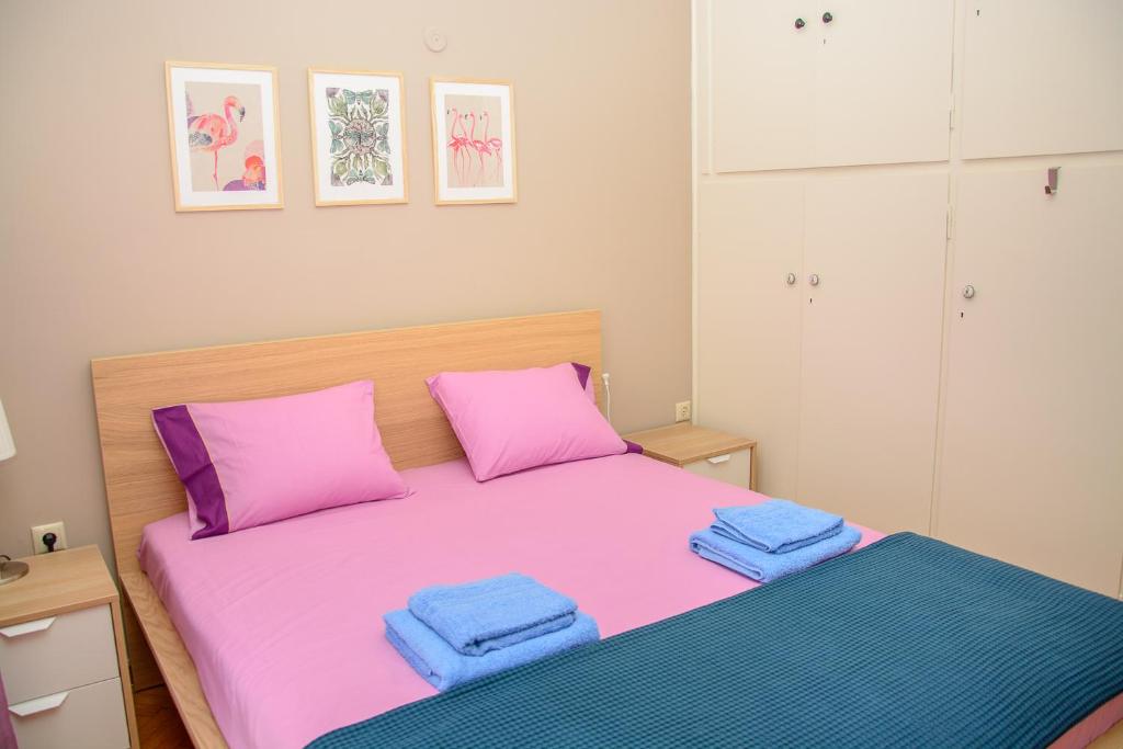 Posteľ alebo postele v izbe v ubytovaní Fully renovated and relaxing apartment