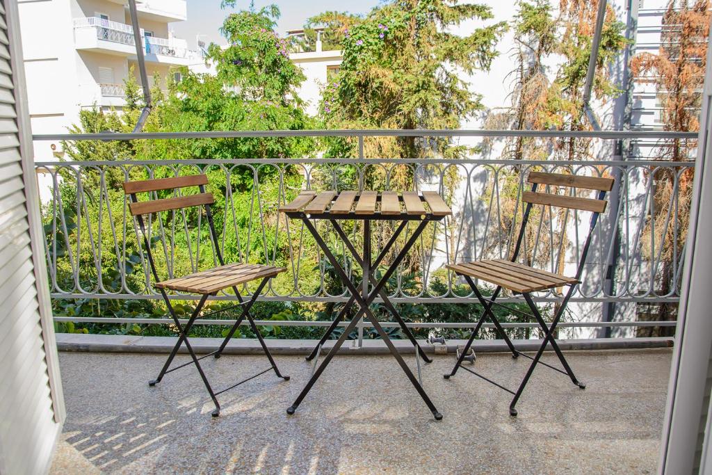 Balkón alebo terasa v ubytovaní Fully renovated and relaxing apartment
