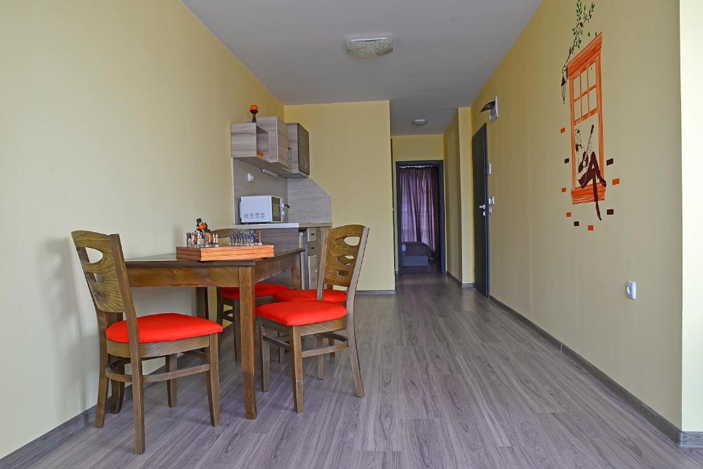Kuchyň nebo kuchyňský kout v ubytování Visito Aparthouse