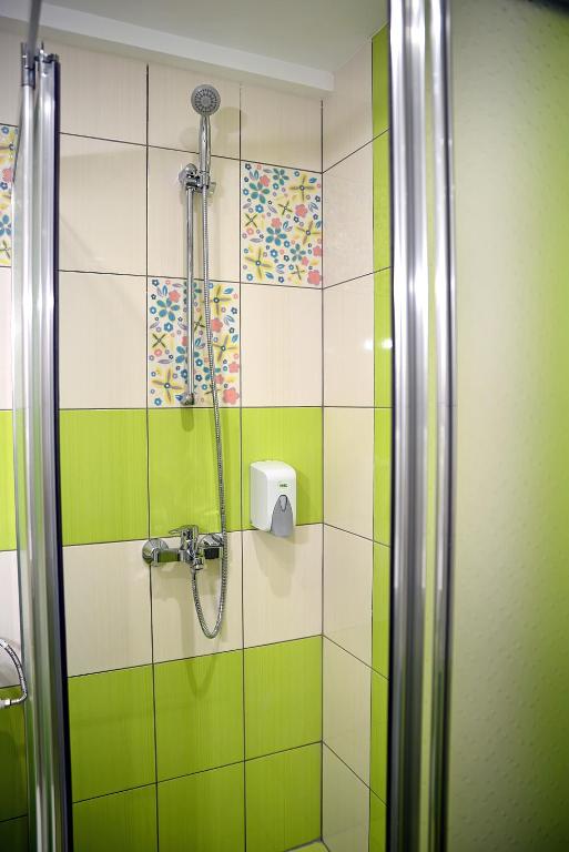 Koupelna v ubytování Visito Aparthouse