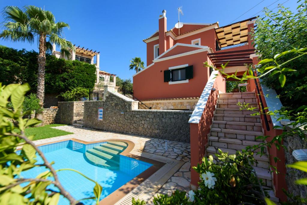 Bazén v ubytování Tesori Dassia Villas nebo v jeho okolí
