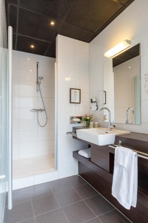 Koupelna v ubytování Boutique Hotel Lumiere