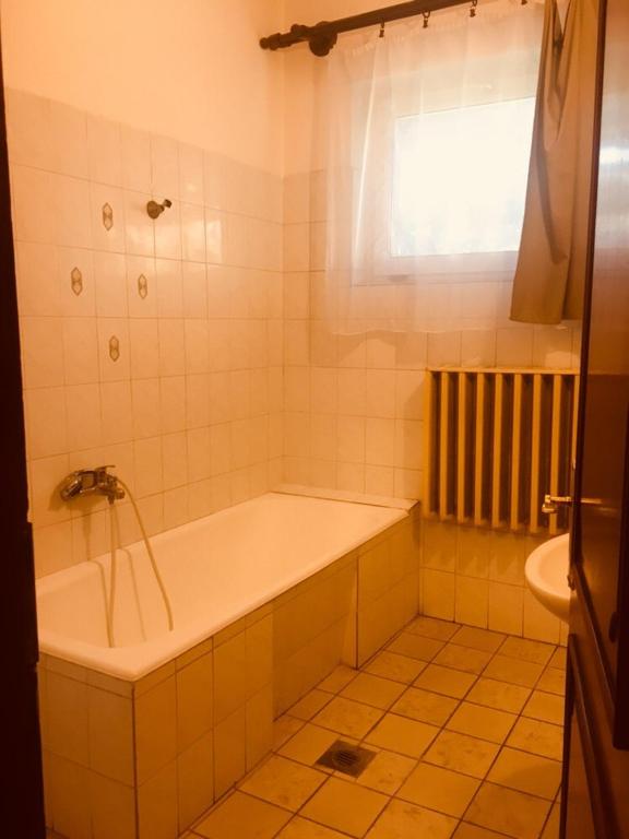 Koupelna v ubytování Rózsakert Panzió