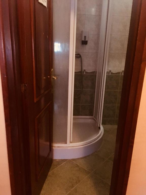Koupelna v ubytování Rózsakert Panzió