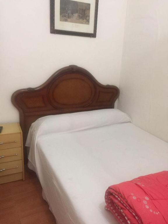 Posteľ alebo postele v izbe v ubytovaní Pensión Teruel