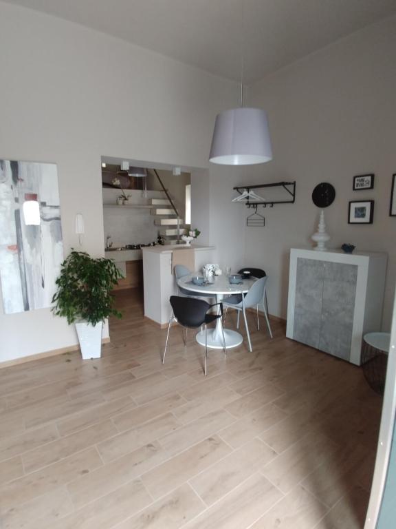 Kuchyň nebo kuchyňský kout v ubytování Diadumeno Superior Apartment