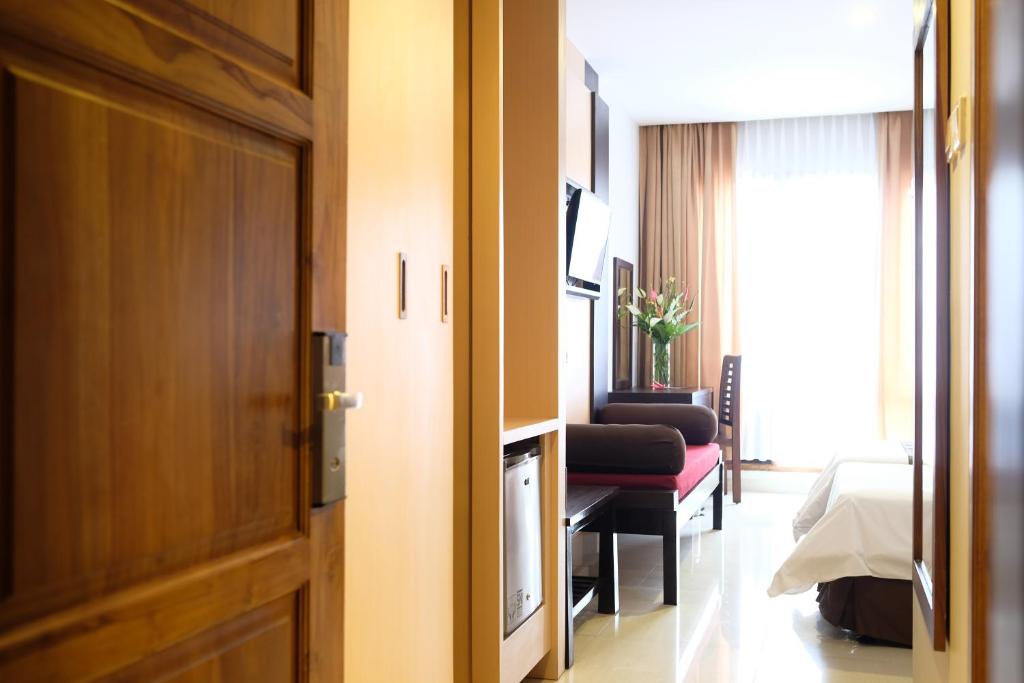 Posezení v ubytování The Grand Hill Resort-Hotel