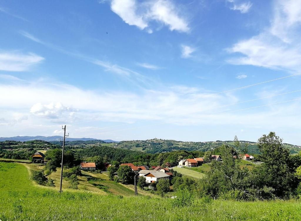 Příroda nedaleko ubytování v soukromí