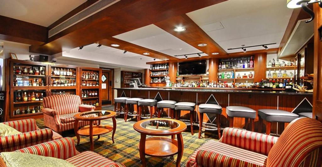 Lounge nebo bar v ubytování Château Beauvallon