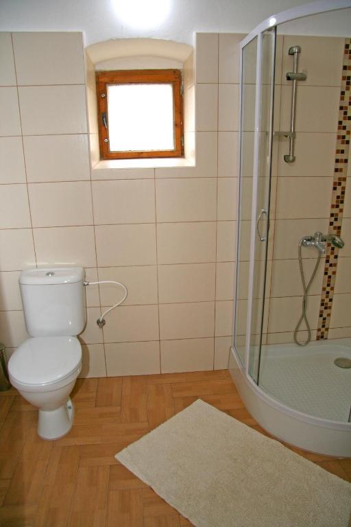 Koupelna v ubytování Penzion Speller