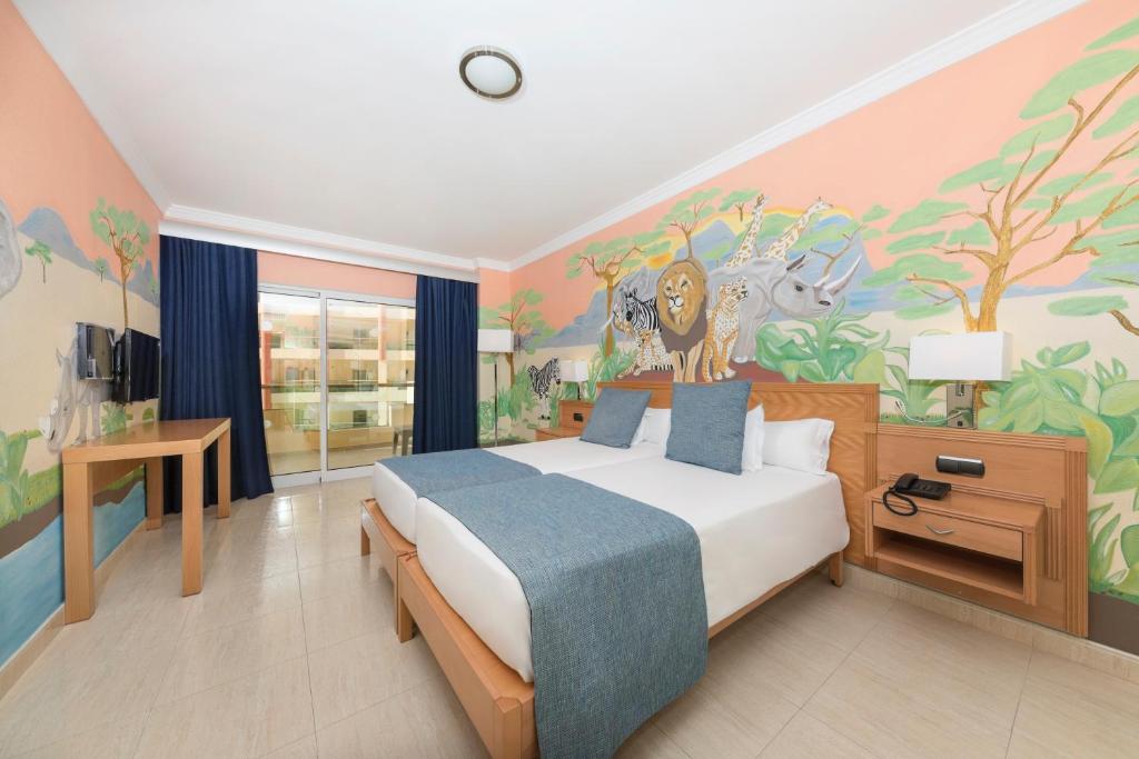 Cama o camas de una habitación en Ukino Palmeiras Village - 24h All Inclusive